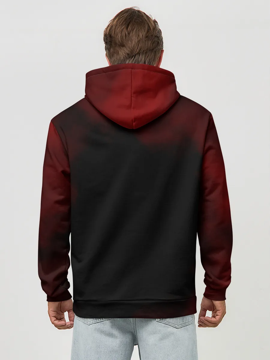 Худи мужской база хлопок / Agatsuma Zenitsu Kimetsu no Yaiba