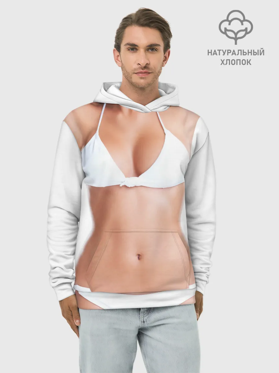 Худи мужской база хлопок / Perfect body