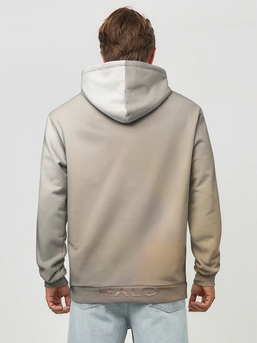 Худи мужской база хлопок / Spartan in hell | Halo