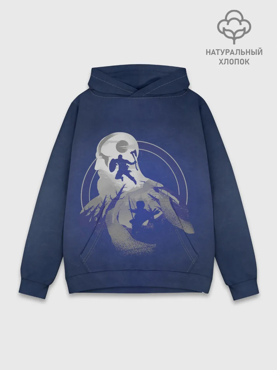 Худи мужской база хлопок / Gods family