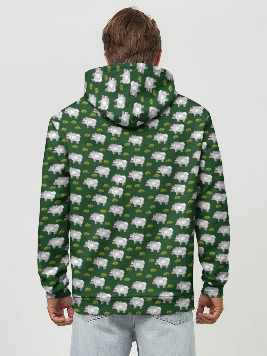 Худи мужской база хлопок / Овечки