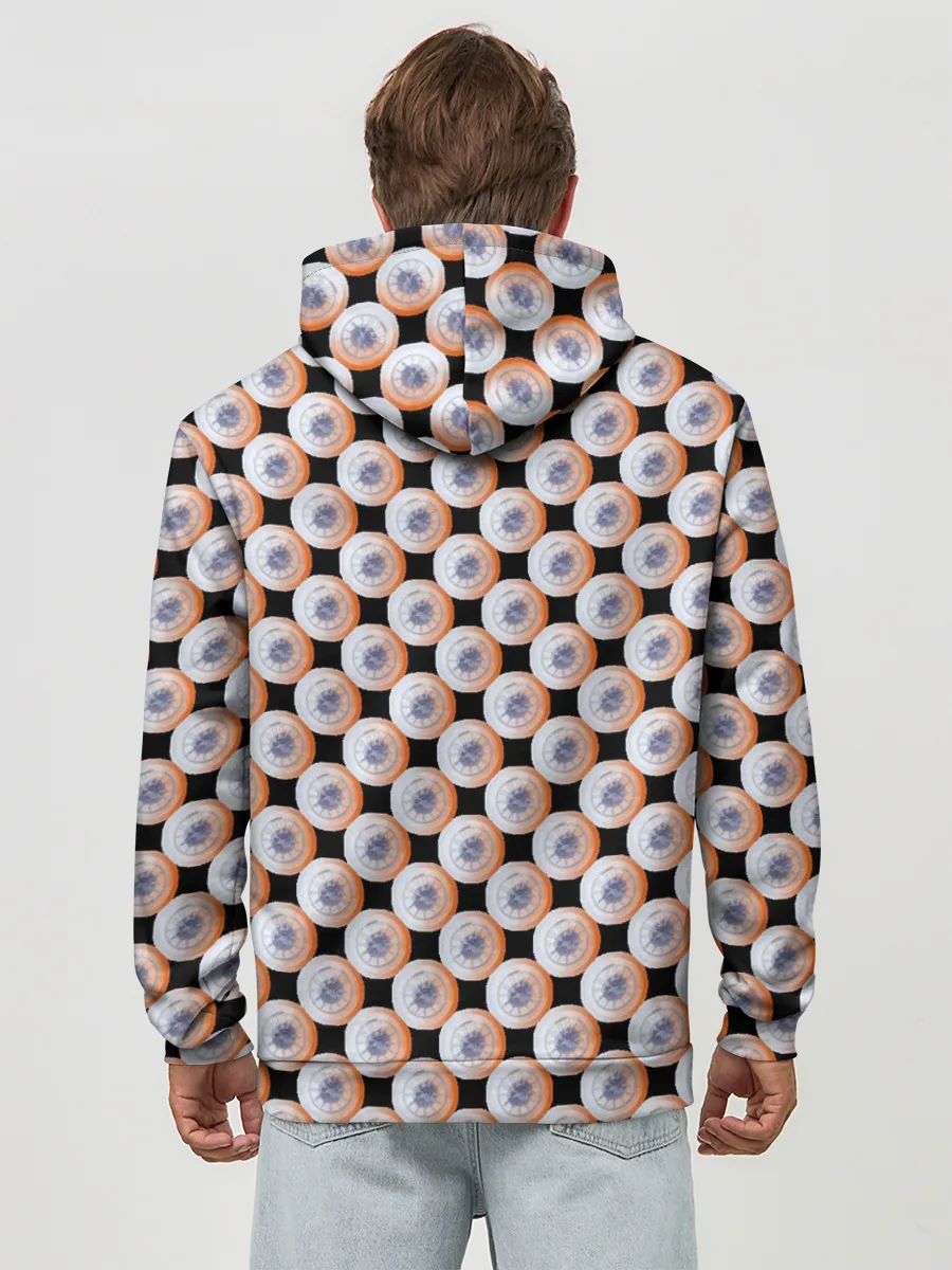 Худи мужской база хлопок / Часы