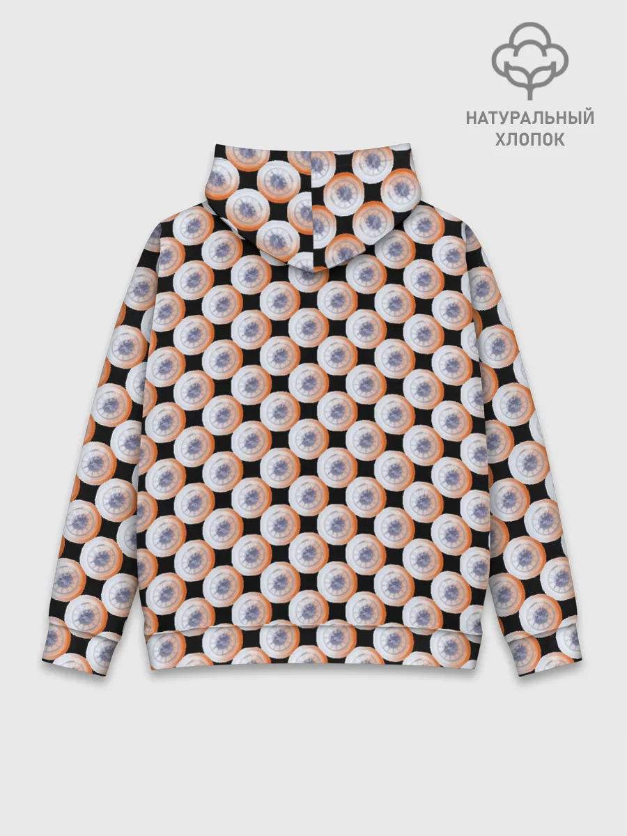 Худи мужской база хлопок / Часы