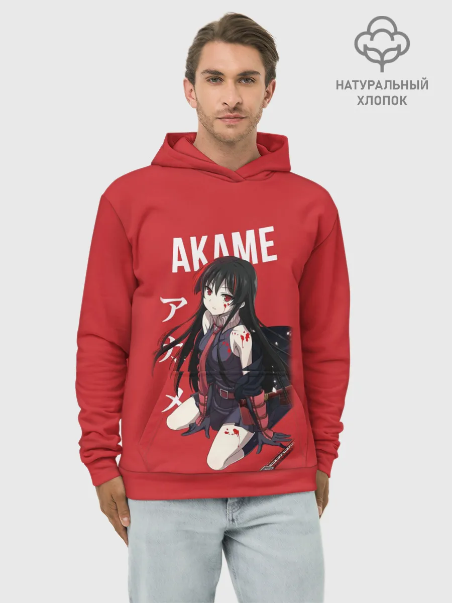 Худи мужской база хлопок / Убийца Акамэ! | Akame ga Kill!