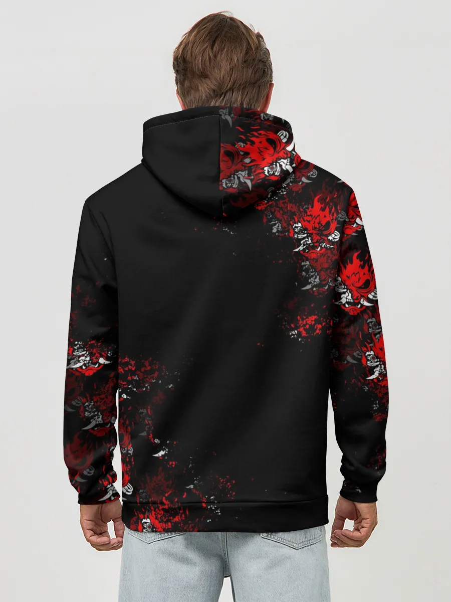 Худи мужской база хлопок / SAMURAI / CYBERPUNK 2077