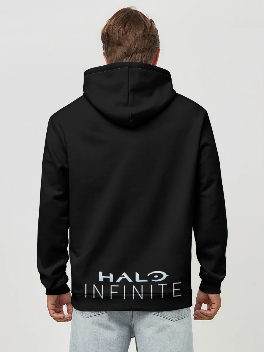 Худи мужской база хлопок / Halo Infinite White