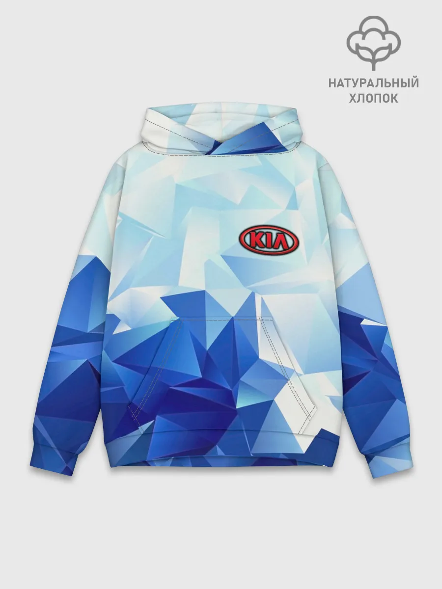 Худи мужской база хлопок / KIA Motors