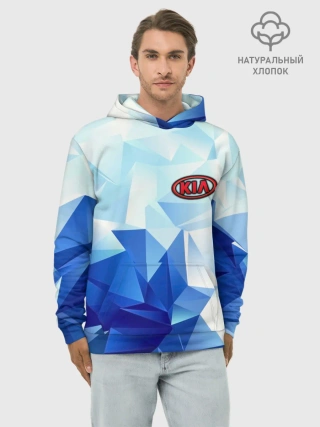 Худи мужской база хлопок / KIA Motors