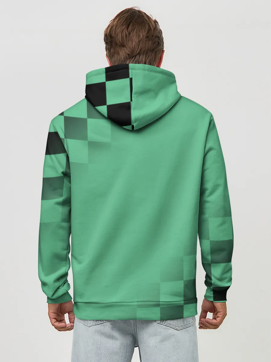 Худи мужской база хлопок / KEEP CALM and BREATHE