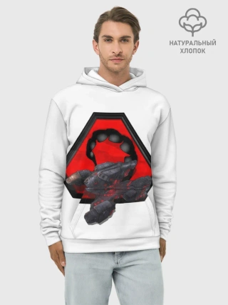 Худи мужской база хлопок / Command&Conquer