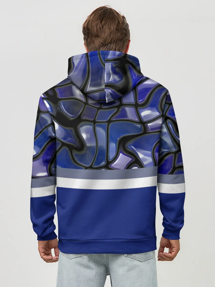 Худи мужской база хлопок / Мозаика