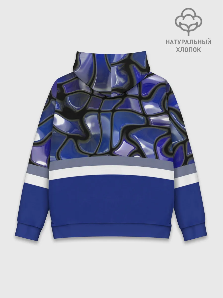 Худи мужской база хлопок / Мозаика