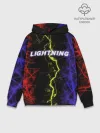 Худи мужской база хлопок / Lightning | Молния