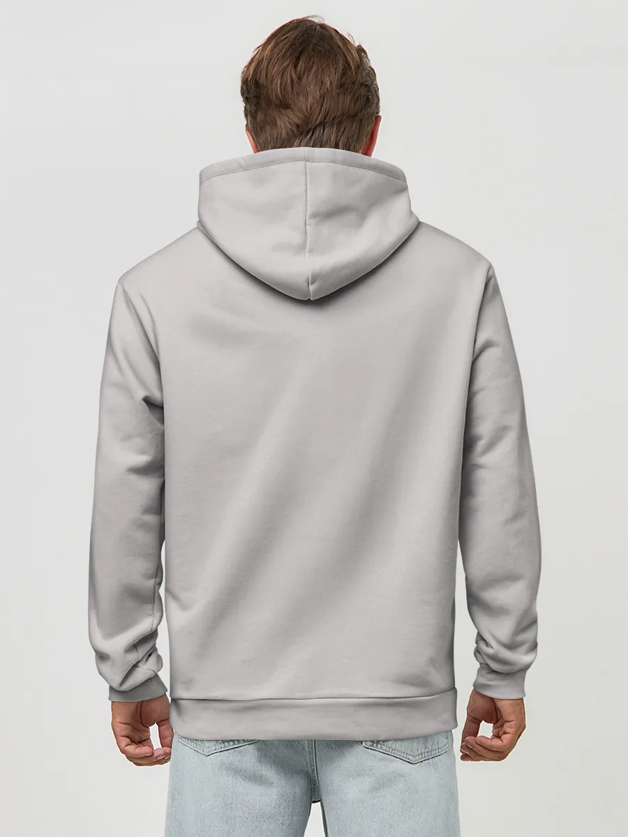 Худи мужской база хлопок / Лисята