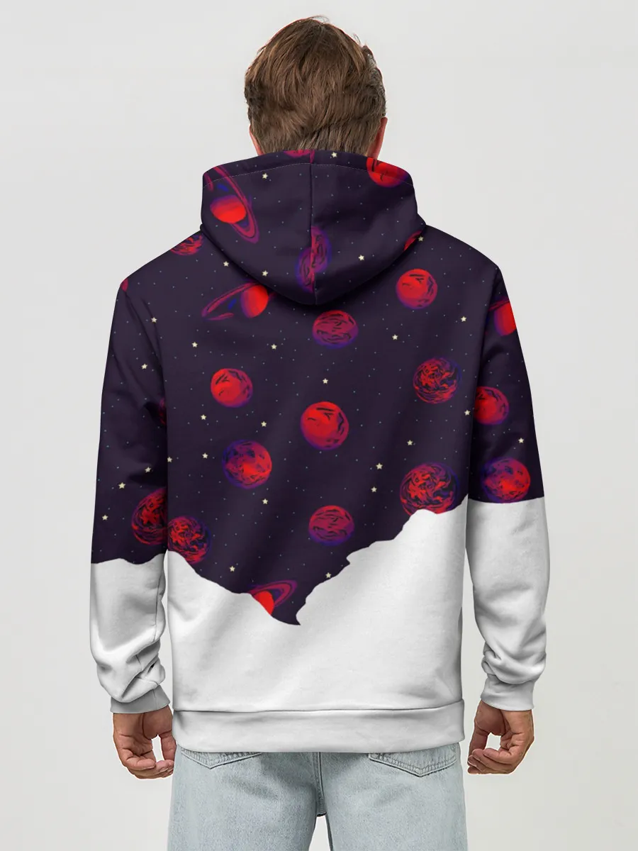 Худи мужской база хлопок / Мысли Космонавта