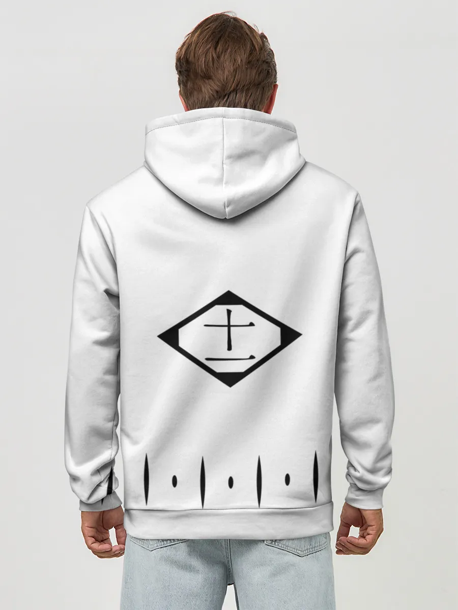 Худи мужской база хлопок / ФОРМА КАПИТАНА ГОТЕЙ 13 СПИНА