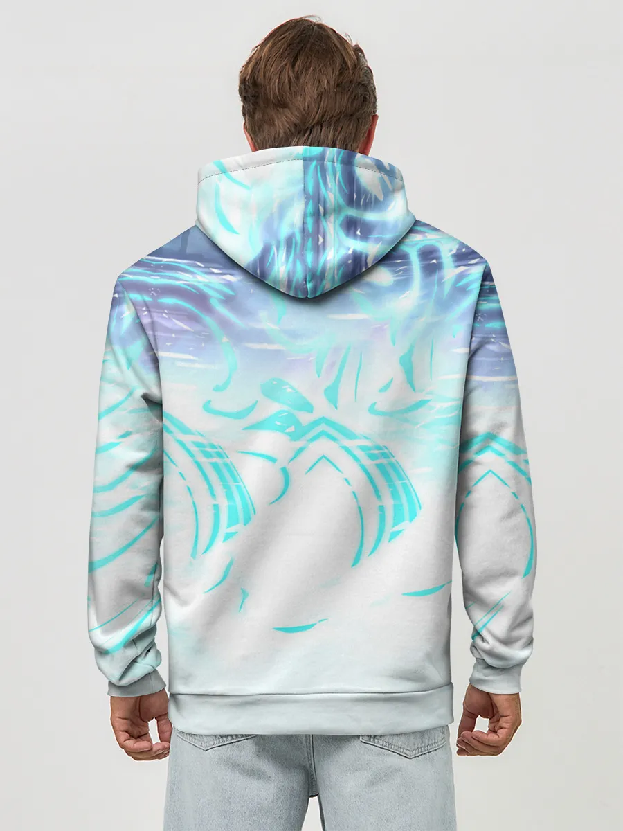 Худи мужской база хлопок / Рэндзи Абараи Блич