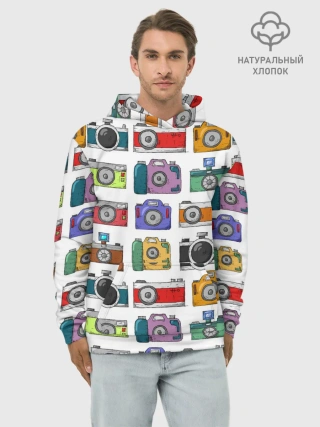 Худи мужской база хлопок / Фотоаппараты