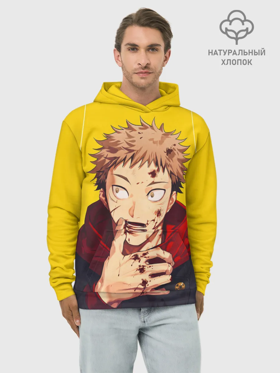 Худи мужской база хлопок / Магическая битва | Jujutsu kai