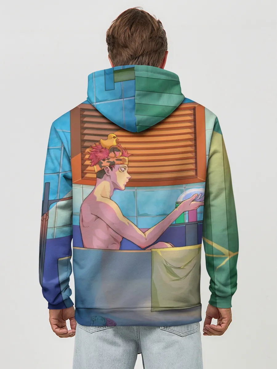 Худи мужской база хлопок / Магическая Битва