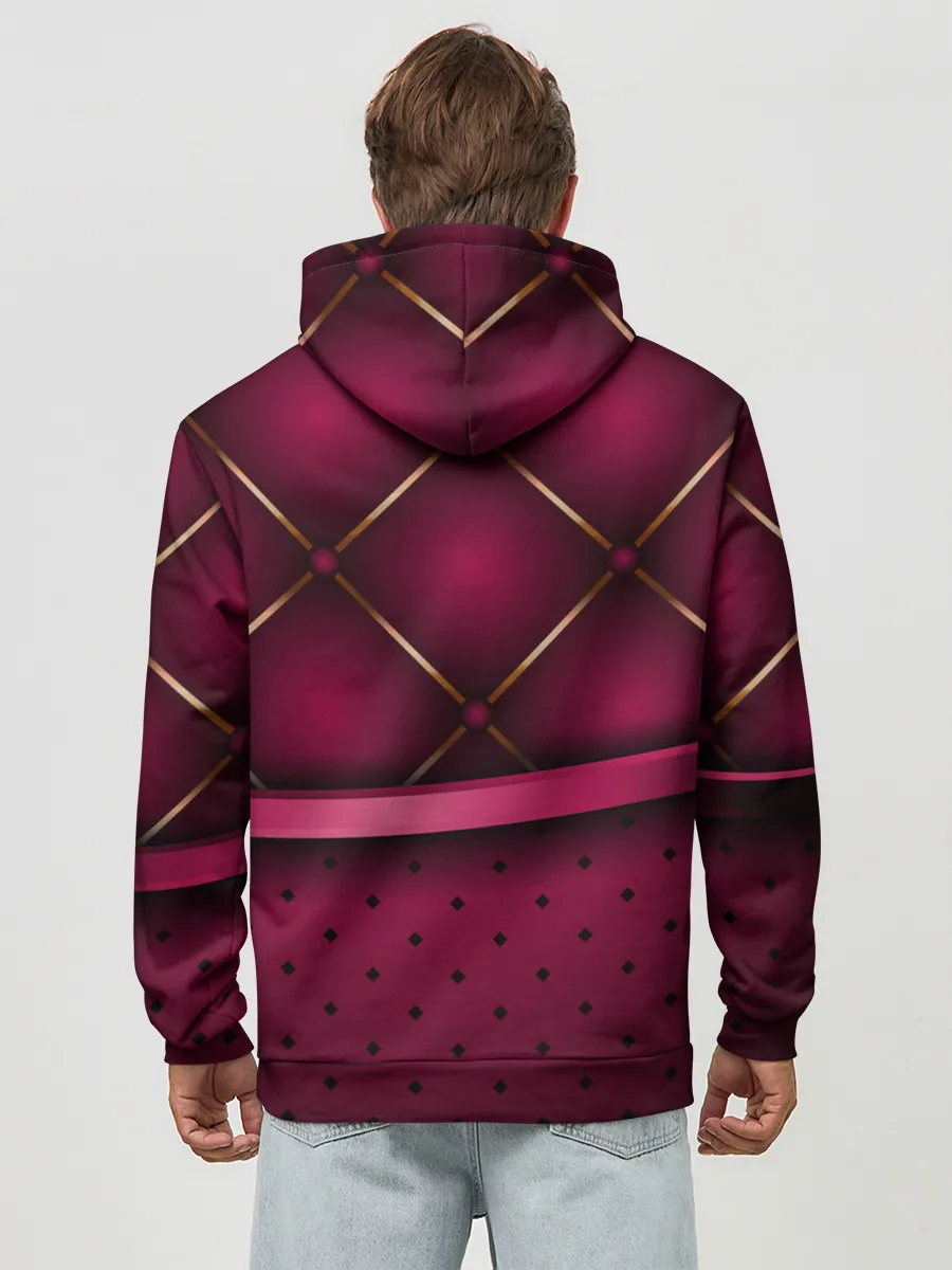 Худи мужской база хлопок / Luxury Red