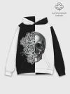 Худи мужской база хлопок / SkullRose Sketch