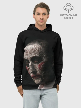 Худи мужской база хлопок / Джон Крамер Пила