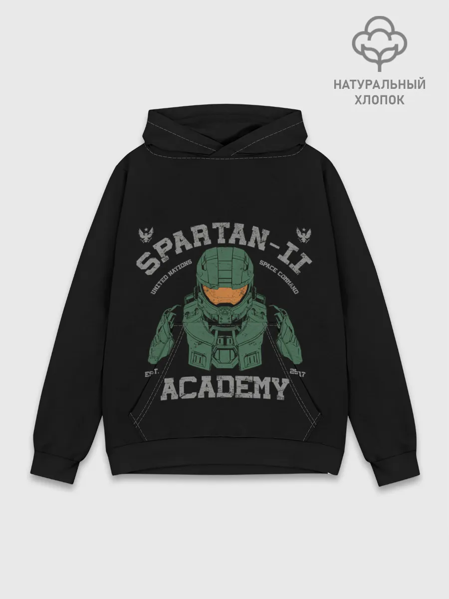 Худи мужской база хлопок / Spartan - 2 Academy