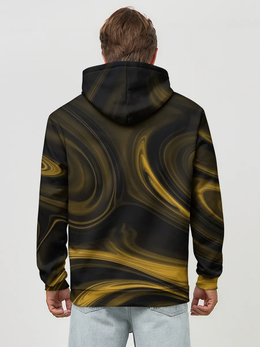 Худи мужской база хлопок / Биткоин Крипта