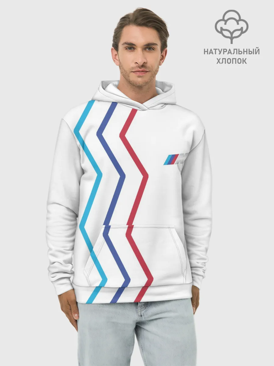 Худи мужской база хлопок / BMW М Power