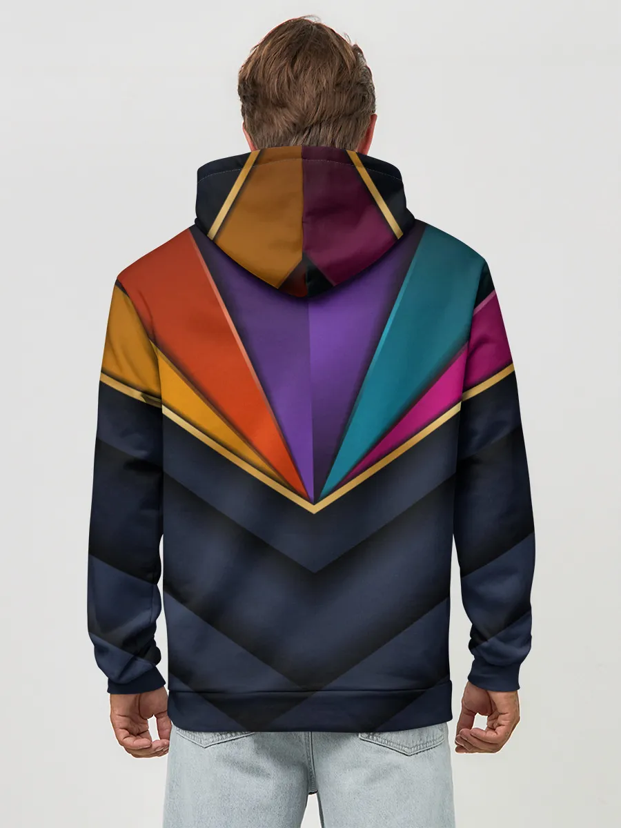 Худи мужской база хлопок / 3D luxury