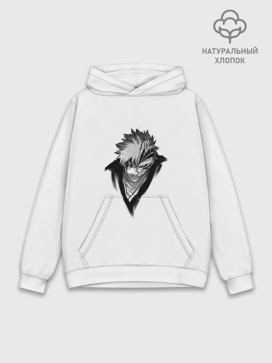 Худи мужской база хлопок / Hollow Ichigo