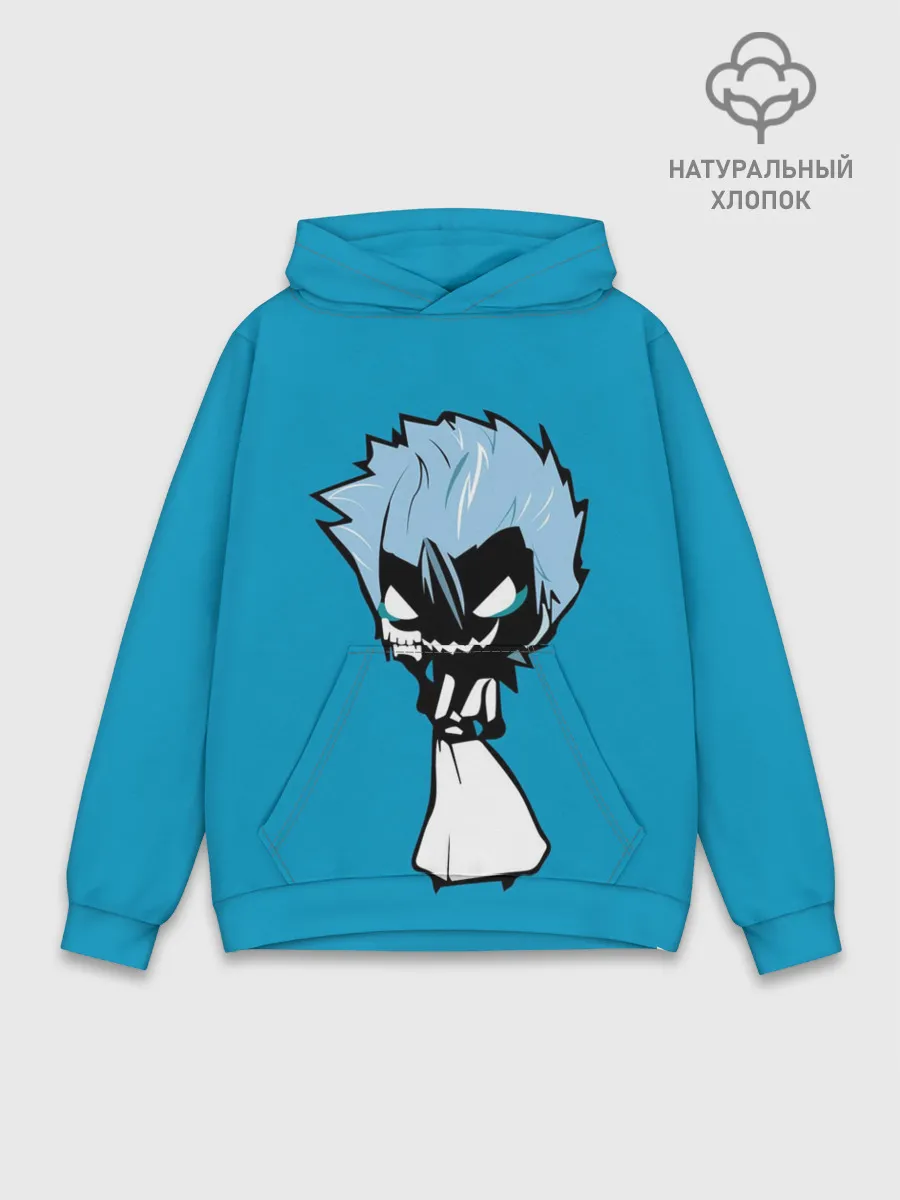 Худи мужской база хлопок / Гриммджоу. Блич
