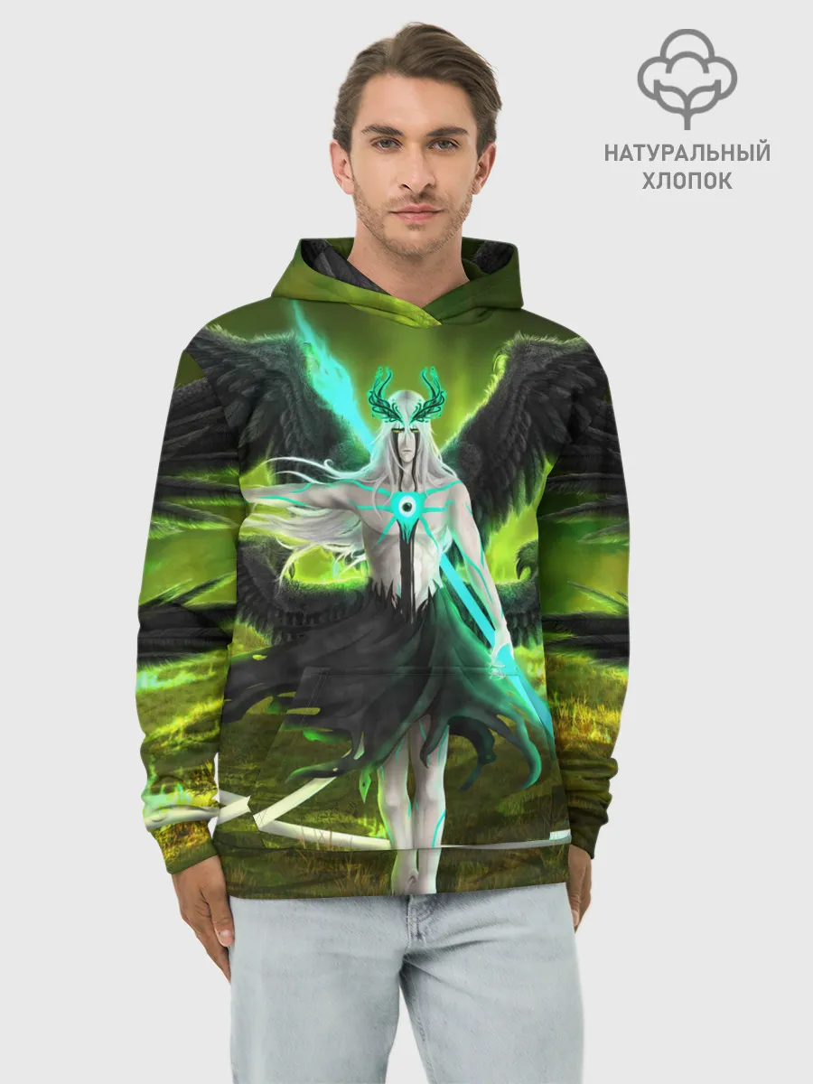 Худи мужской база хлопок / Ulquiorra Schiffer Bleach