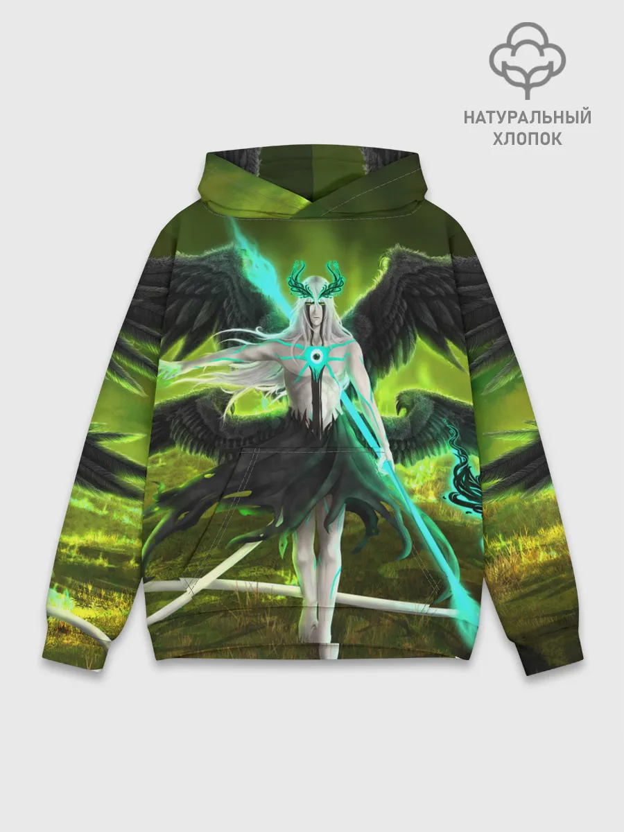 Худи мужской база хлопок / Ulquiorra Schiffer Bleach