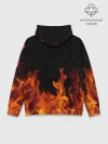 Худи мужской база хлопок / СЕКТОР ГАЗА FIRE