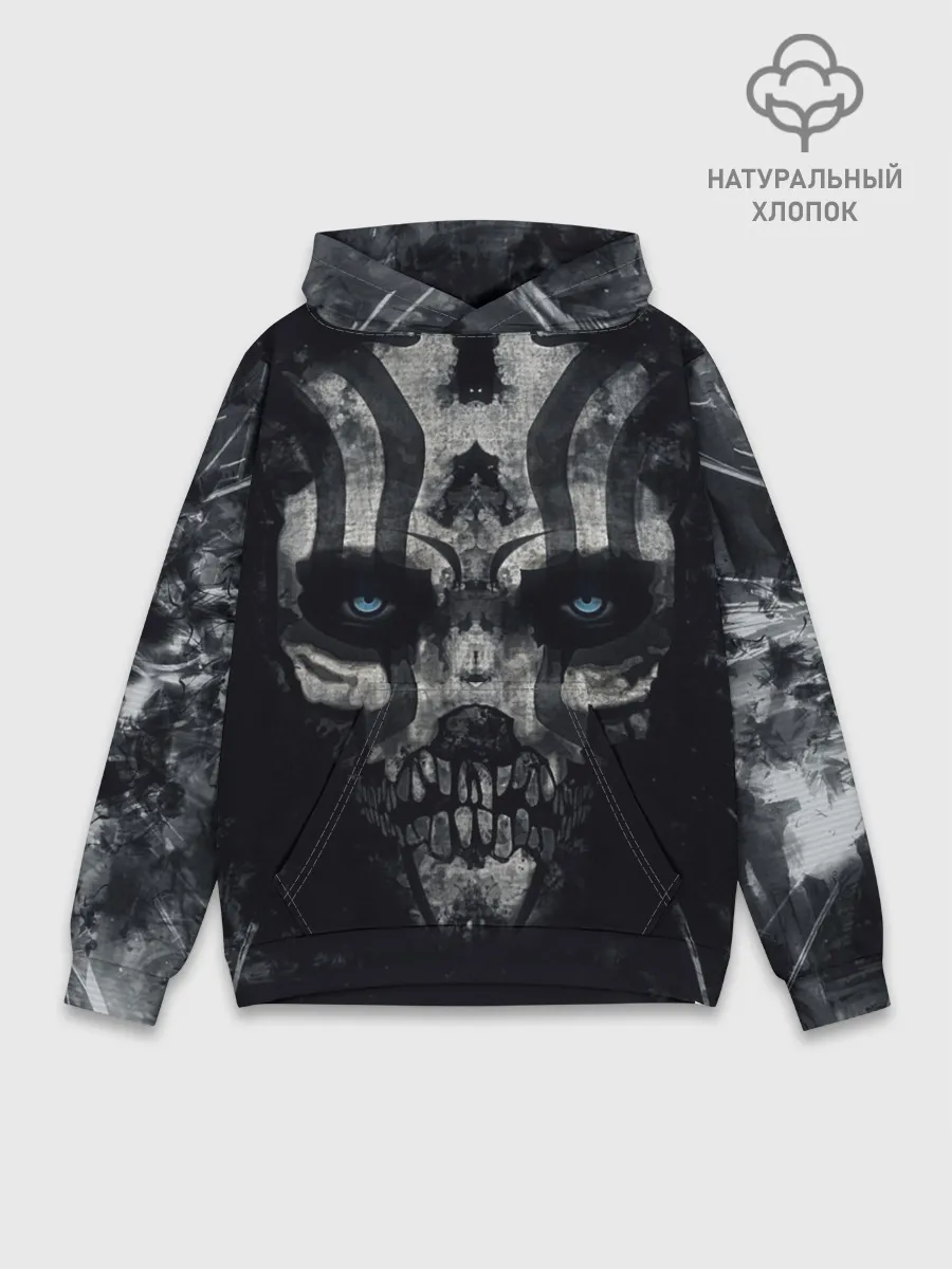 Худи мужской база хлопок / OLD SHAMAN