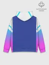 Худи мужской база хлопок / NEON GRADIENT FITNESS UNIFORM