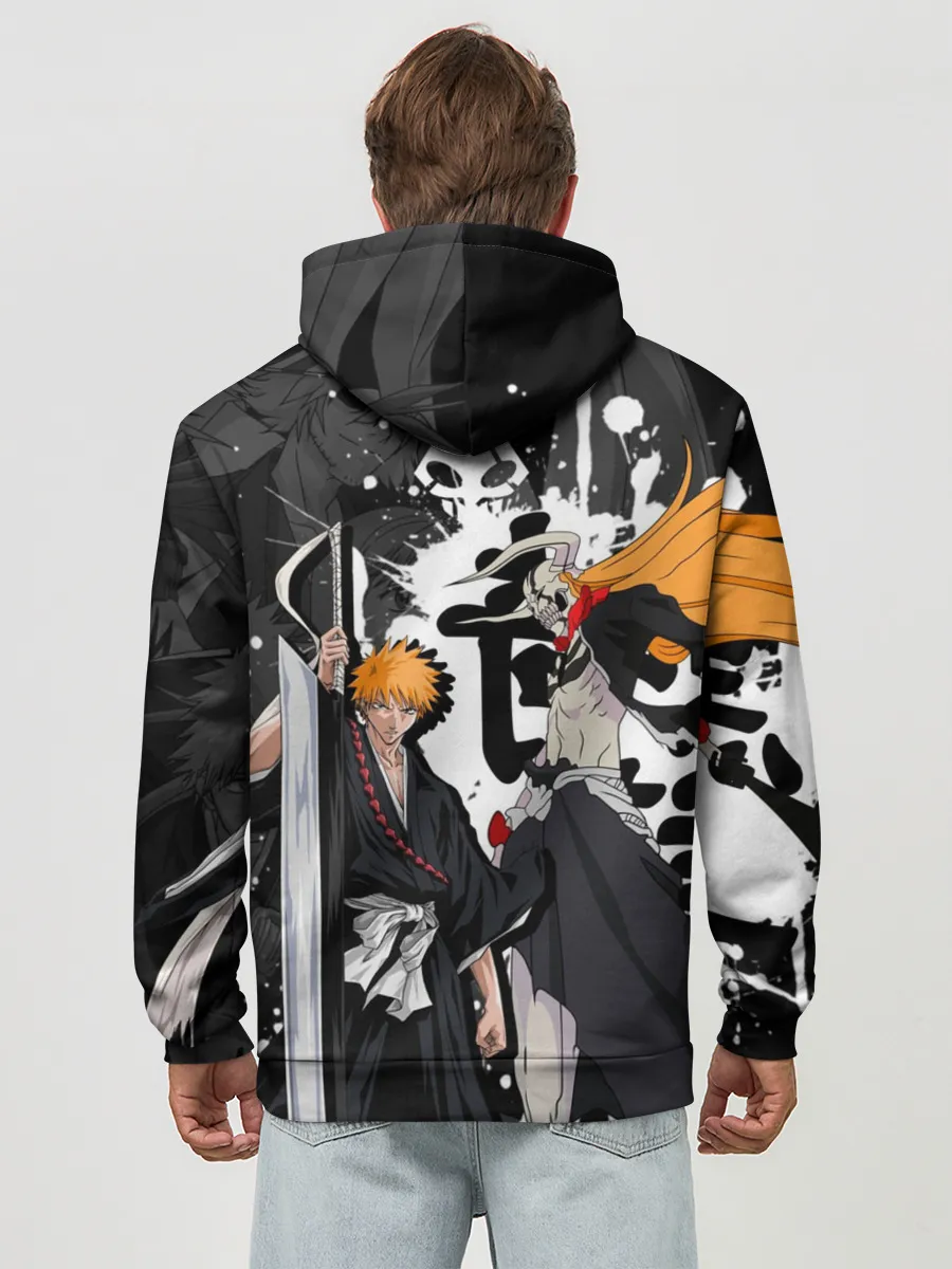 Худи мужской база хлопок / Bleach