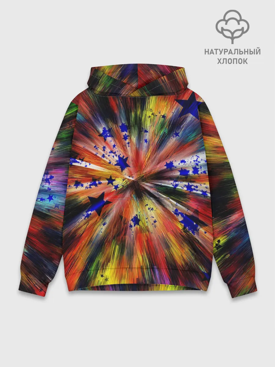 Худи мужской база хлопок / Звездный путь