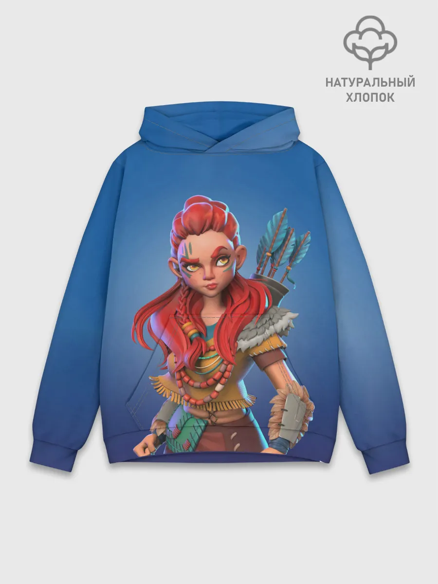 Худи мужской база хлопок / Мульт Элой