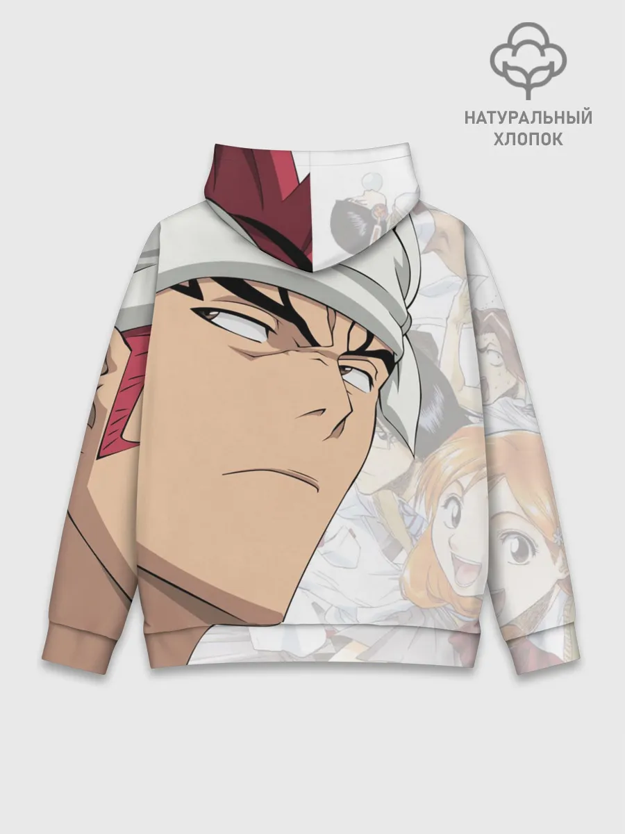 Худи мужской база хлопок / Bleach Anime Abarai Renji