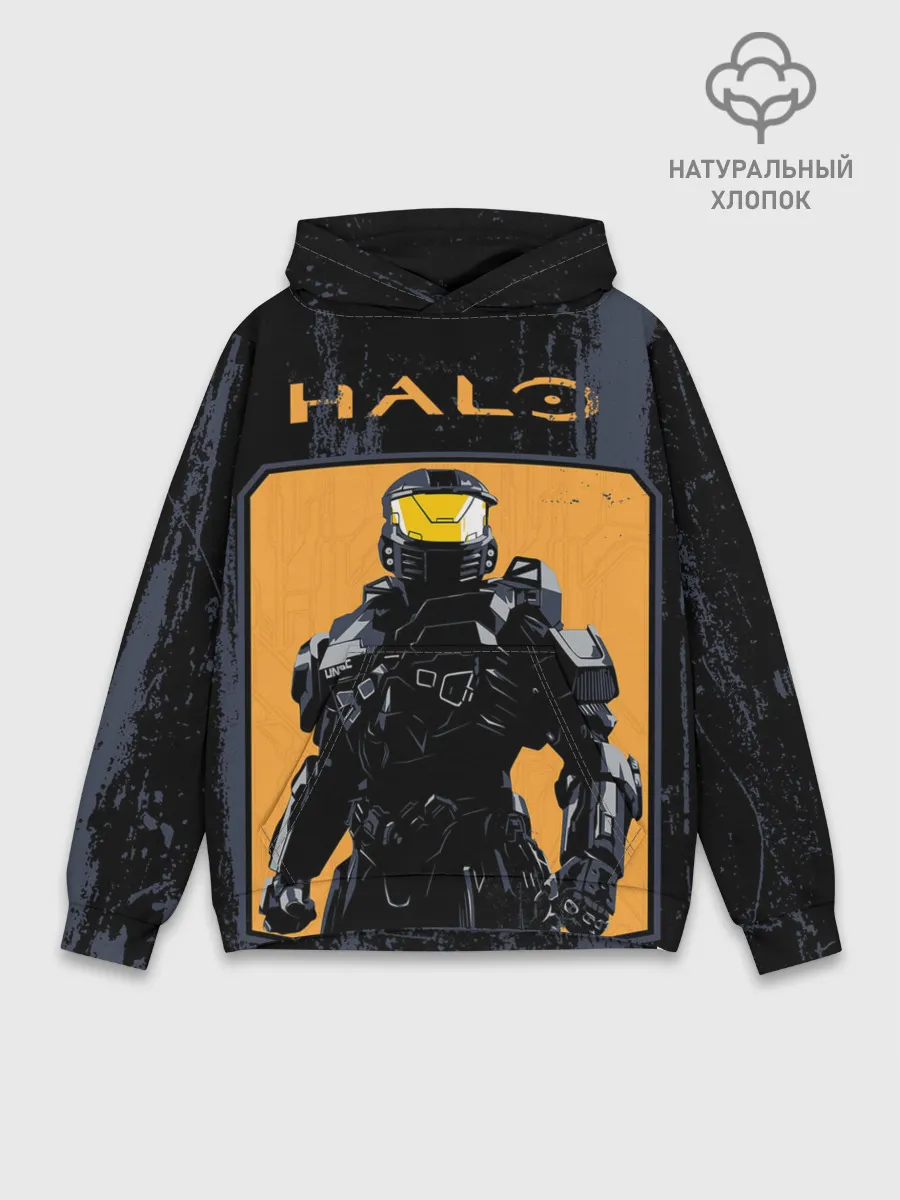 Худи мужской база хлопок / Halo Chef