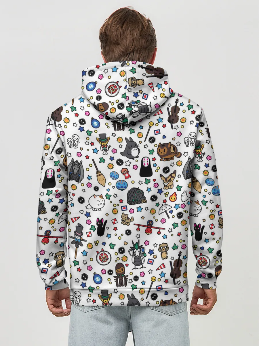 Худи мужской база хлопок / Anime Characters