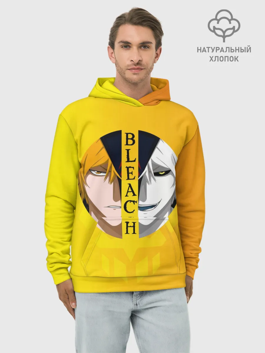 Худи мужской база хлопок / Хичиго Bleach