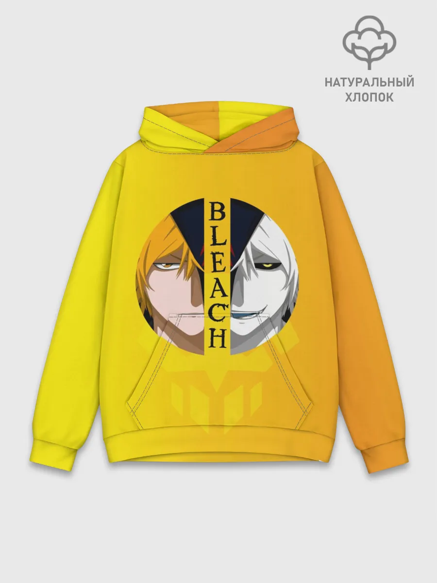 Худи мужской база хлопок / Хичиго Bleach