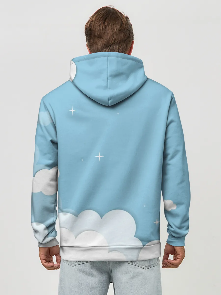 Худи мужской база хлопок / Mission NASA