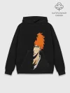 Худи мужской база хлопок / Ичиго Куросаки Блич