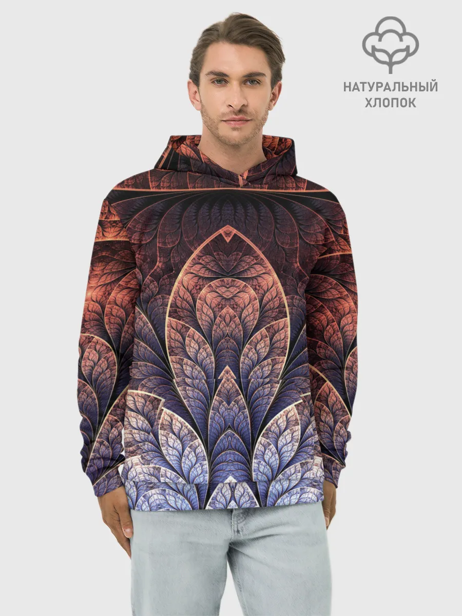 Худи мужской база хлопок / LOTUS