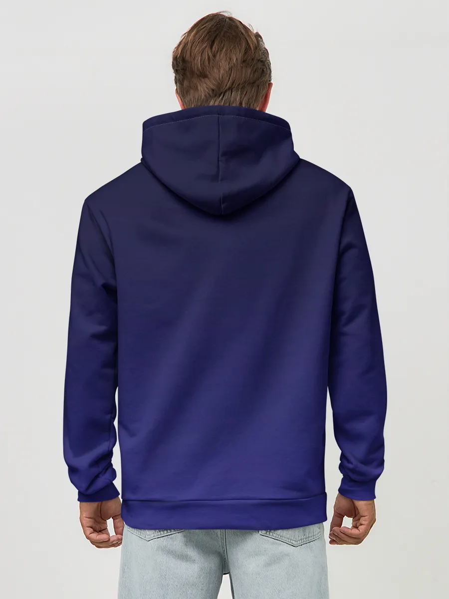 Худи мужской база хлопок / аниме Лазурный путь